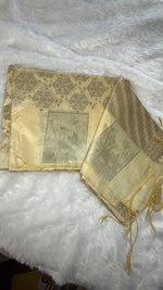 Traditional Cream Saree