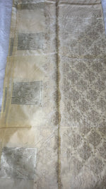 Traditional Cream Saree