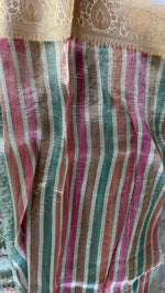 Green TissueDigital Print Saree