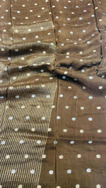 Brown Butta With Satin Border